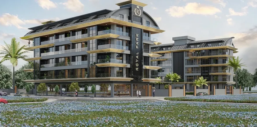 آپارتمان در  Alanya ، ترکیه 1 خوابه ، 67 متر مربع.  شماره 223624