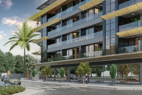 آپارتمان در  Alanya ، ترکیه 1 خوابه ، 67 متر مربع.  شماره 223624 - 7