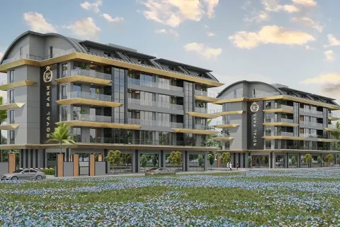 آپارتمان در  Alanya ، ترکیه 1 خوابه ، 67 متر مربع.  شماره 223624 - 2