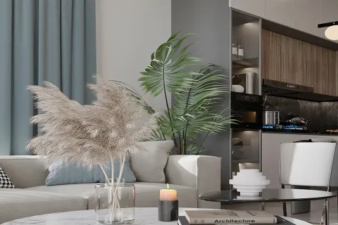 آپارتمان در  Alanya ، ترکیه 1 خوابه ، 67 متر مربع.  شماره 223624 - 28