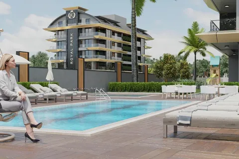 آپارتمان در  Alanya ، ترکیه 1 خوابه ، 67 متر مربع.  شماره 223624 - 8