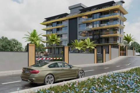 آپارتمان در  Alanya ، ترکیه 1 خوابه ، 67 متر مربع.  شماره 223624 - 16