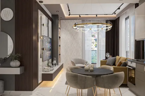 آپارتمان در  Alanya ، ترکیه 1 خوابه ، 58.2 متر مربع.  شماره 223622 - 28