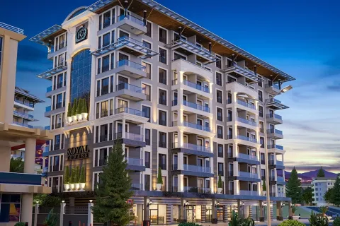 آپارتمان در  Alanya ، ترکیه 1 خوابه ، 58.2 متر مربع.  شماره 223622 - 12