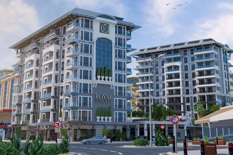 Daire  1+1  Alanya, Antalya, Türkiye №223622