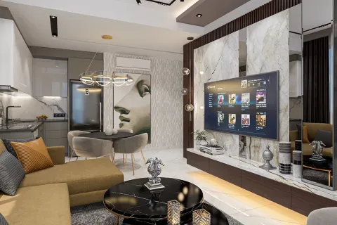 آپارتمان در  Alanya ، ترکیه 1 خوابه ، 58.2 متر مربع.  شماره 223622 - 27