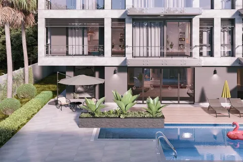 Продажа квартиры  в Аланье, Анталье, Турция 1+1, 57м2, №223625 – фото 3