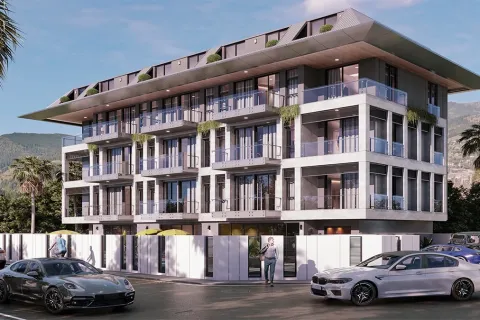 Daire  1+1  Alanya, Antalya, Türkiye №223625