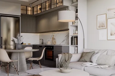 Продажа квартиры  в Аланье, Анталье, Турция 1+1, 57м2, №223625 – фото 13