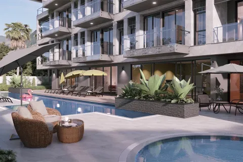 Продажа квартиры  в Аланье, Анталье, Турция 1+1, 57м2, №223625 – фото 2