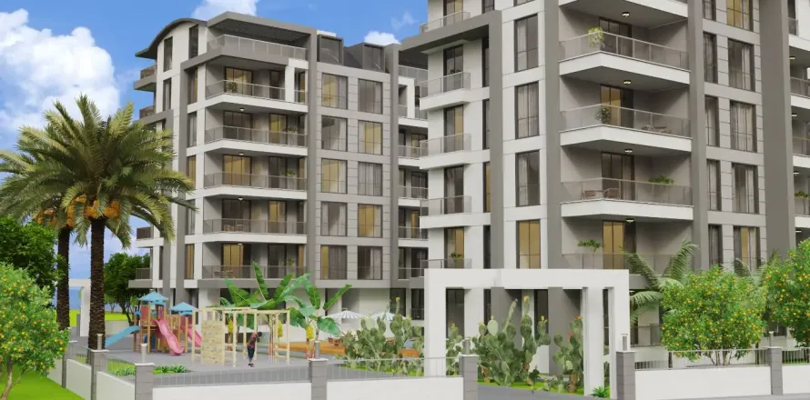 Квартира  3+1 в Газипаше, Анталья, Турция №222123