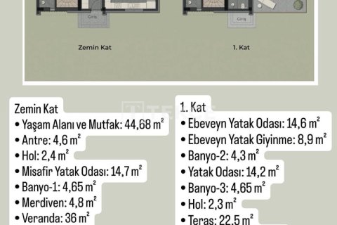 Villa  3+1  Bodrum, Muğla, Türkiye №222124 - 20