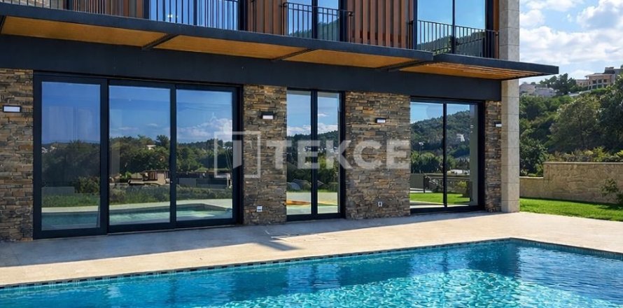Villa  3+1  Bodrum, Muğla, Türkiye №222124