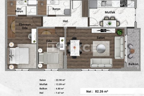 Daire  1+1  İstanbul, Türkiye №222125 - 26