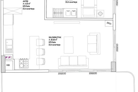 Daire   Muğla, Türkiye №224310 - 4