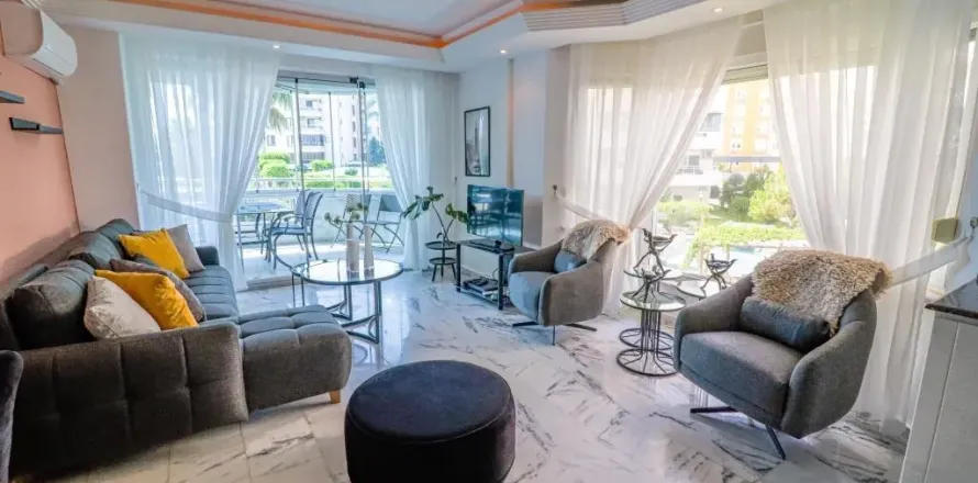 3+1 Lejlighed  i Alanya, Antalya, Tyrkiet Nr. 219511