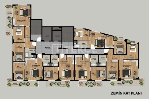 Продажа квартиры  в Измире, Турция 2+1, 80м2, №217276 – фото 18