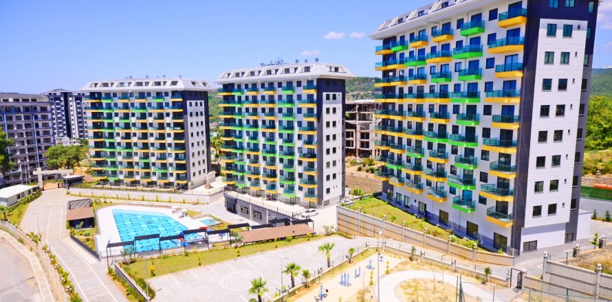 Daire  1+1  Alanya, Antalya, Türkiye №216824