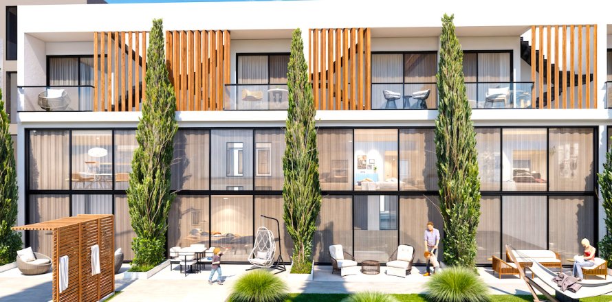 Квартира  1-х ком. в Лонг Бич, Искеле, Северный Кипр №214524