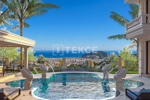 ویلا در Alanya ، ترکیه 5 خوابه ، 310 متر مربع. شماره 237438