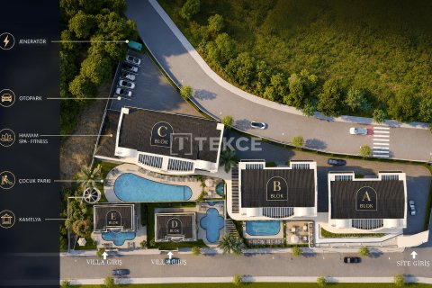 ویلا در Alanya ، ترکیه 5 خوابه ، 310 متر مربع. شماره 237438 - 21