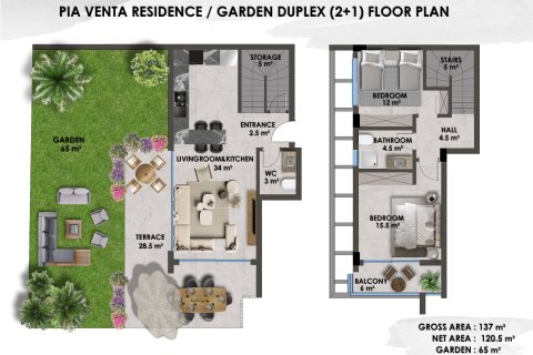 3+1 Wohnung  in Kestel, Antalya, Türkei Nr. 227695 - 18