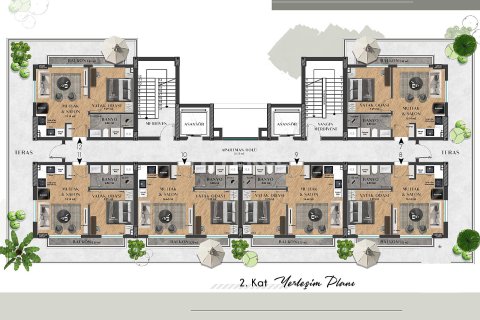 Daire  1+1  Aksu, Antalya, Türkiye №226293 - 18
