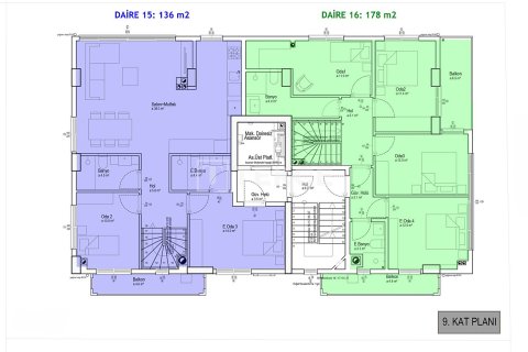 Apartment for sale  in Izmir, Turkey, 4 bedrooms, 178m2, No. 213470 – photo 8