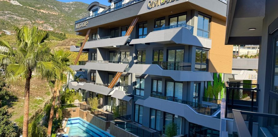 1+1 Lägenhet  i Alanya, Antalya, Turkiet Nr. 222432