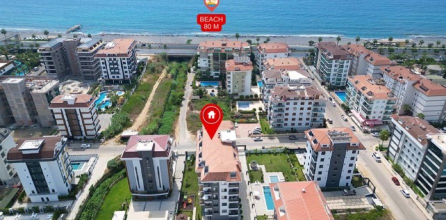1+1 Leilighet  i Antalya, Tyrkia Nr. 222770