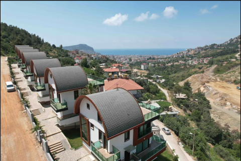 3+2 Villa  i Alanya, Antalya, Tyrkiet Nr. 222214 - 2