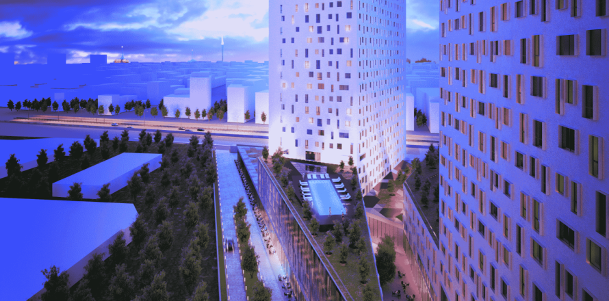 Квартира  1+1 в Стамбуле, Турция №222906