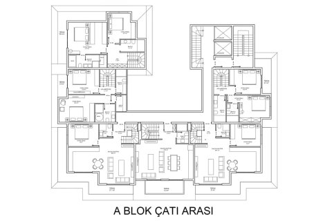 Продажа квартиры  в Аланье, Анталье, Турция 1+1, 69м2, №82842 – фото 24
