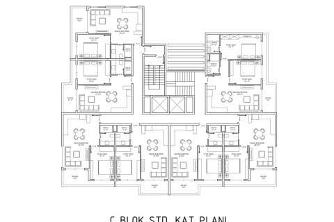 Продажа квартиры  в Аланье, Анталье, Турция 1+1, 69м2, №82842 – фото 26