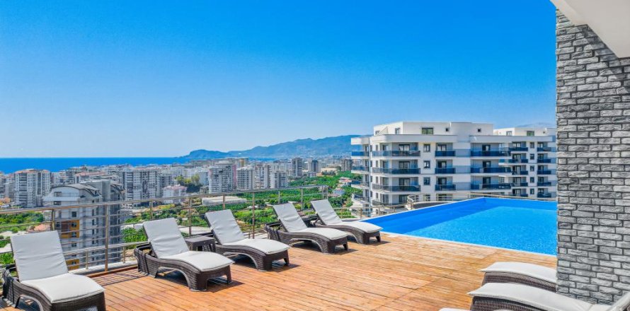 1+1 Lejlighed  i Mahmutlar, Antalya, Tyrkiet Nr. 232170