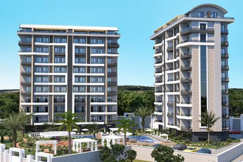 1+1 Lägenhet i Avsallar, Antalya, Turkiet Nr. 221002 - 1