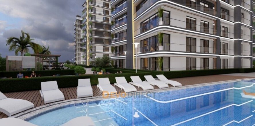 1+1 Lägenhet  i Lefke, Guzelyurt,  Nr. 226090