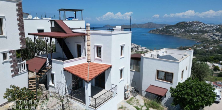 3+1 Villa i Gumusluk, Mugla, Tyrkia Nr. 233087