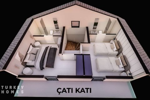 4+1 Villa in Fethiye, Mugla, Türkei Nr. 232795 - 13