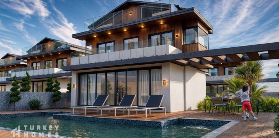 4+1 Villa in Fethiye, Mugla, Türkei Nr. 232795