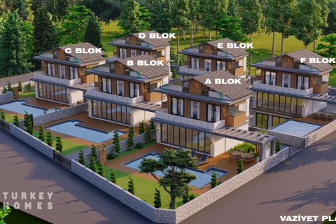 4+1 Villa in Fethiye, Mugla, Türkei Nr. 232795 - 10