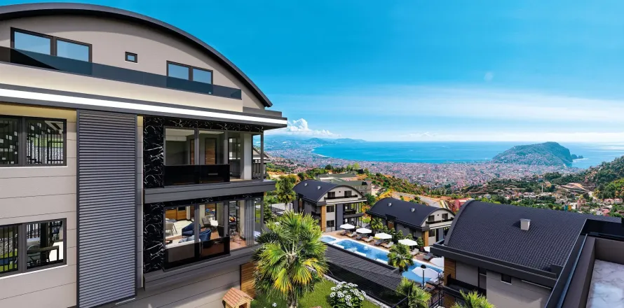 4+1 Apartment  in Alanya, Antalya, Turkey No. 219595