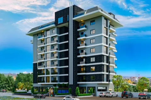 2+1 Lejlighed  i Alanya, Antalya, Tyrkiet Nr. 219566 - 6