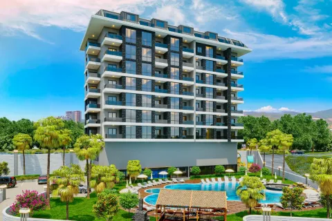 2+1 Lejlighed  i Alanya, Antalya, Tyrkiet Nr. 219566 - 4