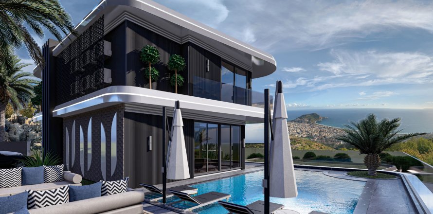 4+1 Villa  in Alanya, Antalya, Turkey No. 217606
