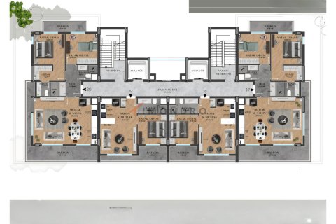 1+1 Lägenhet  i Aksu, Antalya, Turkiet Nr. 219992 - 26