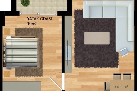 Lejlighed  i Mugla, Tyrkiet Nr. 224153