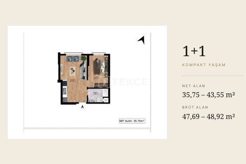 Продажа квартиры  в Чифтликкёе, Ялове, Турция 3+1, 95м2, №237669 – фото 12