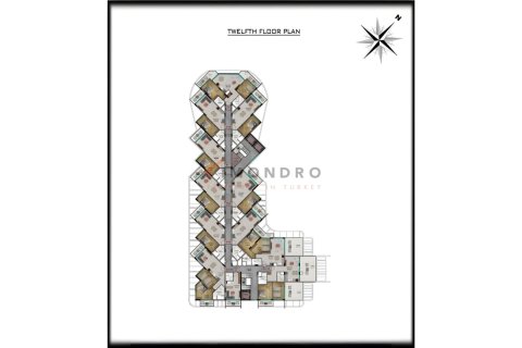 Daire  2+1  Gaziveren, Güzelyurt,  №222408 - 29