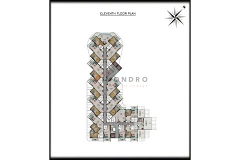 Daire  2+1  Gaziveren, Güzelyurt,  №222408 - 22